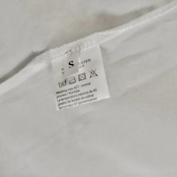 Unbranded Women's White Cover up Beach Casual light weight Small - Picture 3 of 6